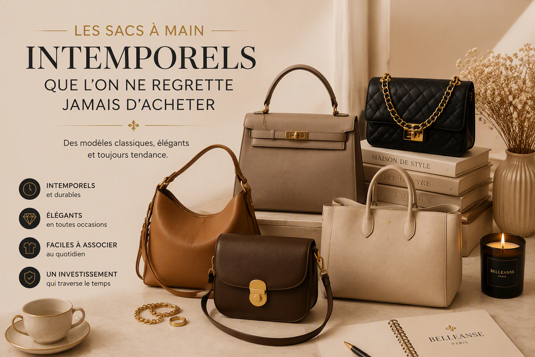 Les sacs à main intemporels que l'on ne regrette jamais d'acheter