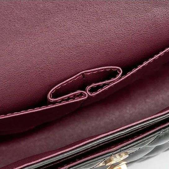 Sac cuir matelassé premium, une valeur sûre de l'élégance