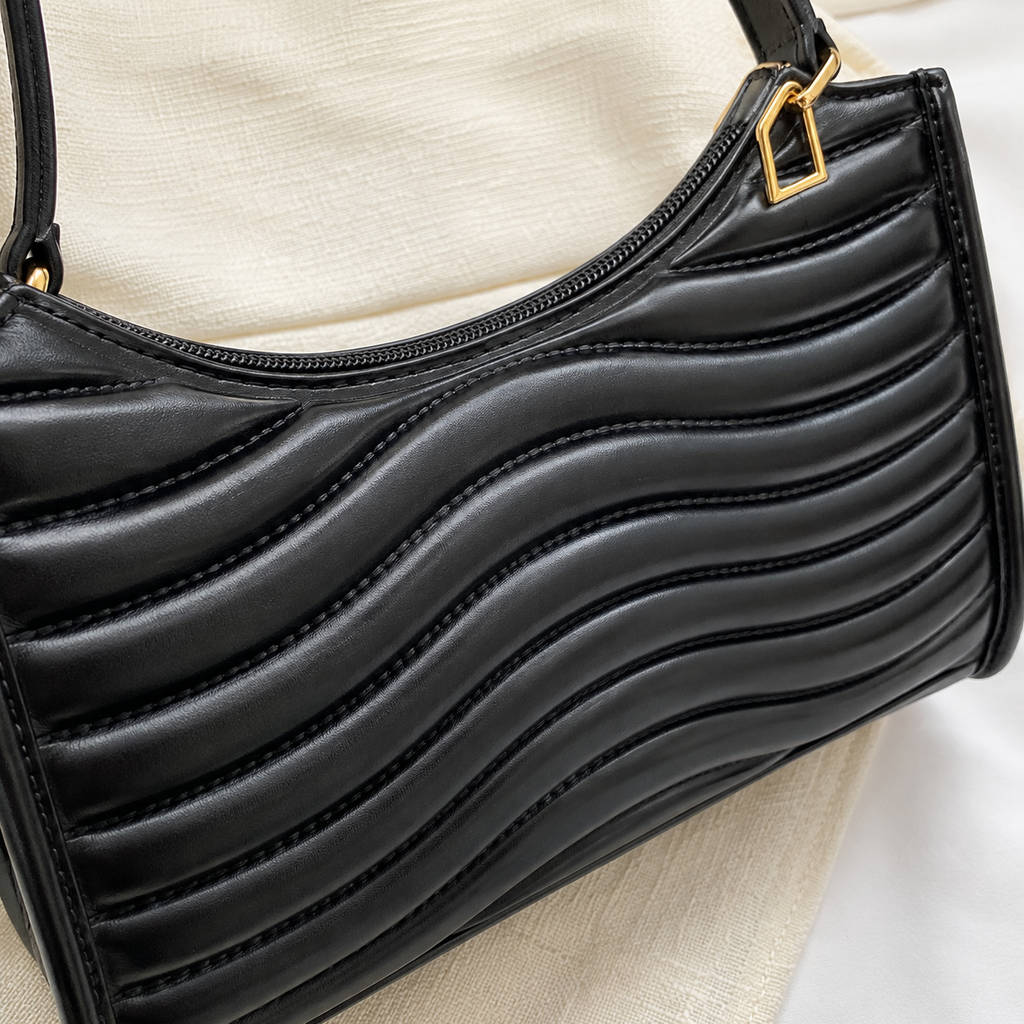 Sac Bandoulière Urbain en PU Souple - Chic et Pratique pour Tous les Jours