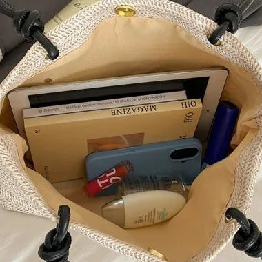 Sac Tote tressé, le charme authentique au quotidien