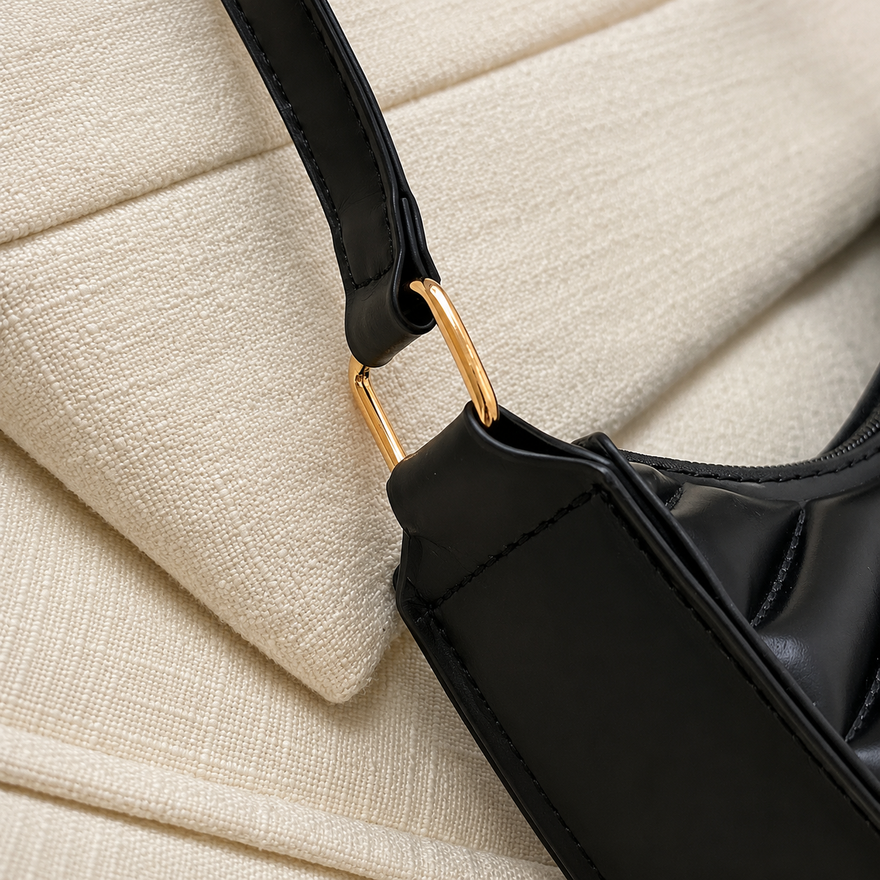 Sac Bandoulière Urbain en PU Souple - Chic et Pratique pour Tous les Jours
