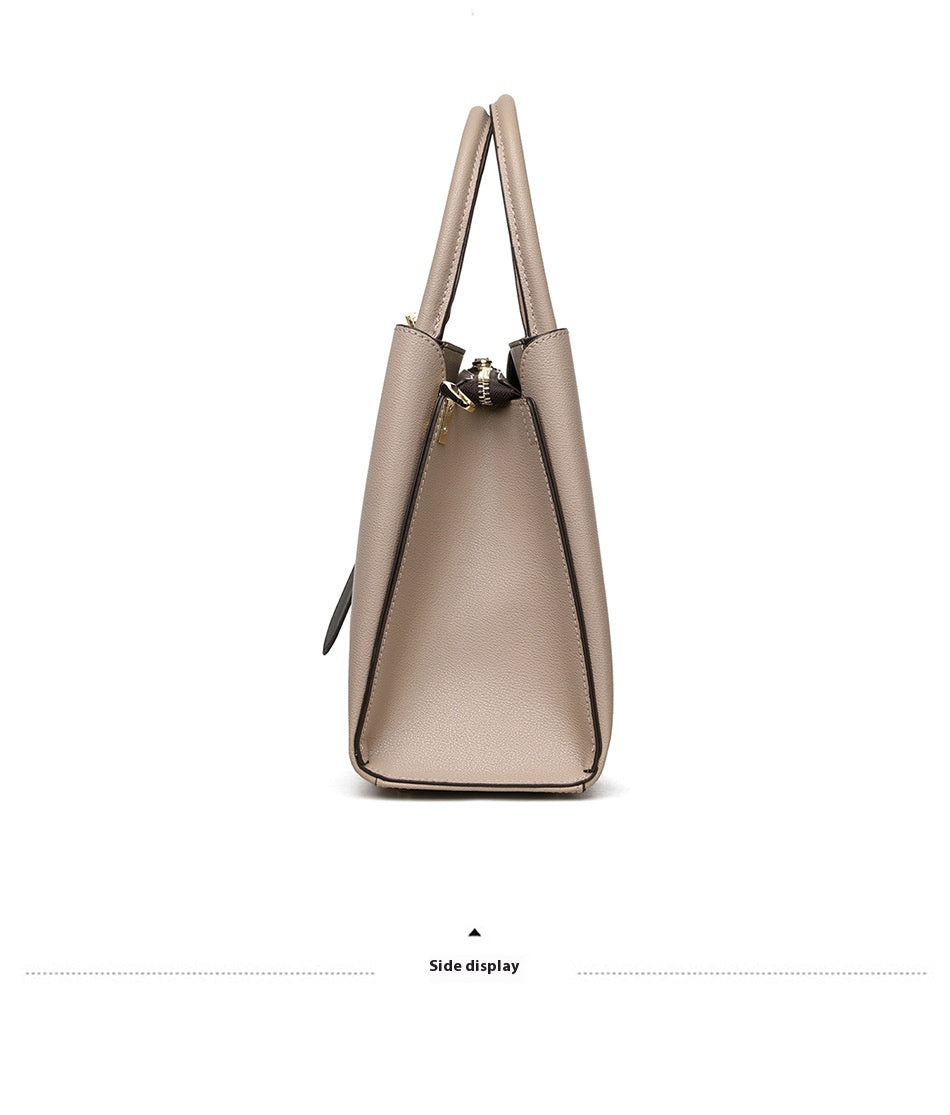 Sac à main en cuir tendance avec bandoulière