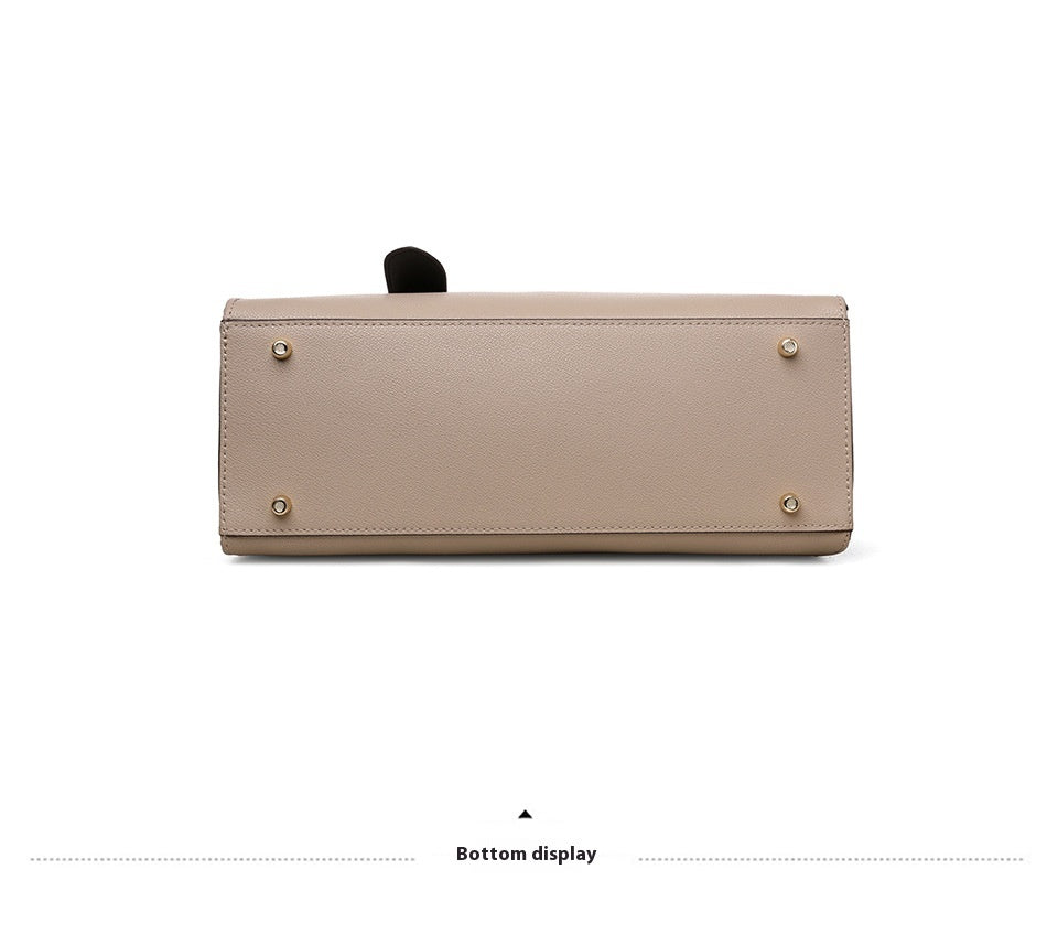 Sac à main en cuir tendance avec bandoulière